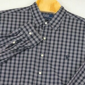 Polo Ralph Lauren XXL Lowell Sport Plaid Checkered Button Down Shirt
